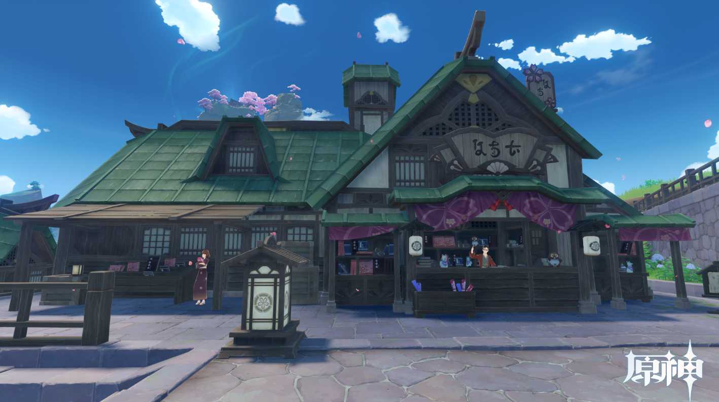 原神八重神社怎么走