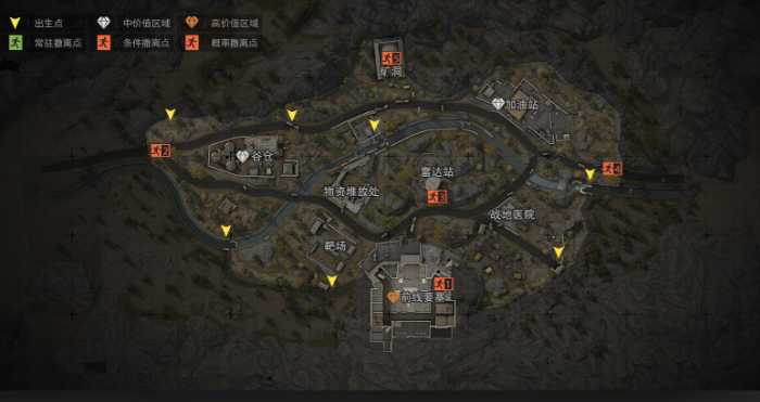 暗区突围哪个地图最难打