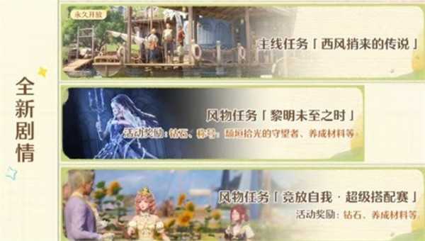 无限暖暖1.11版本拾光季更新内容一览