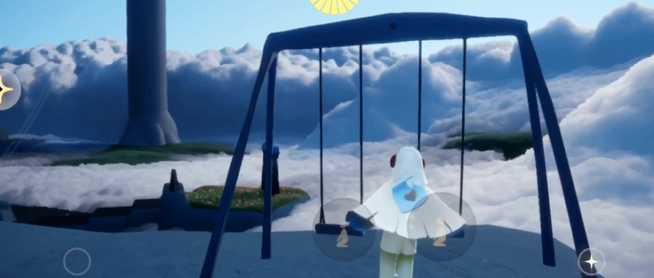 光遇荡秋千怎么站