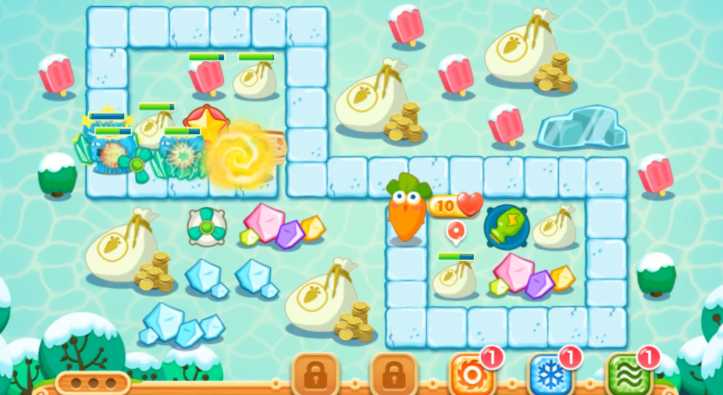 保卫萝卜2第13关怎么过