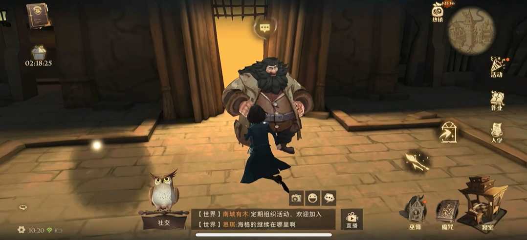 哈利波特魔法觉醒在哪找海格