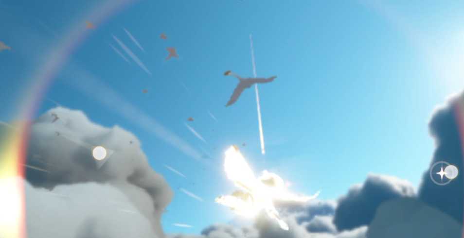 光遇横向飞怎么弄