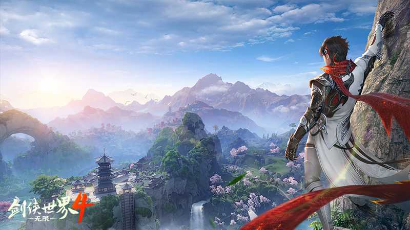 堪比5A景区!西山居《剑侠世界4:无限》唯美国风江湖盛宴