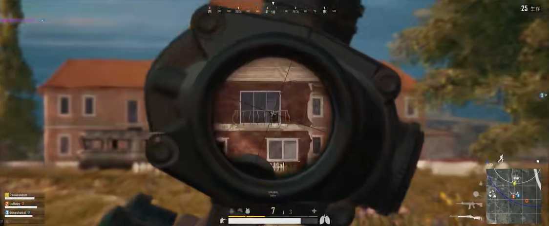 绝地求生如何开倍镜瞄准