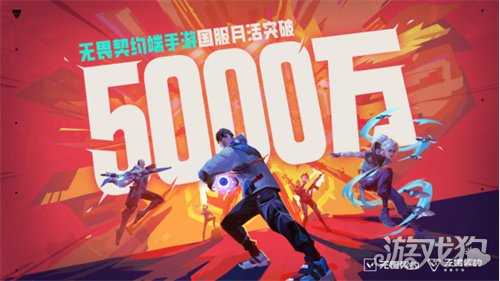 再创新高 无畏契约端手月活跃用户突破5000万