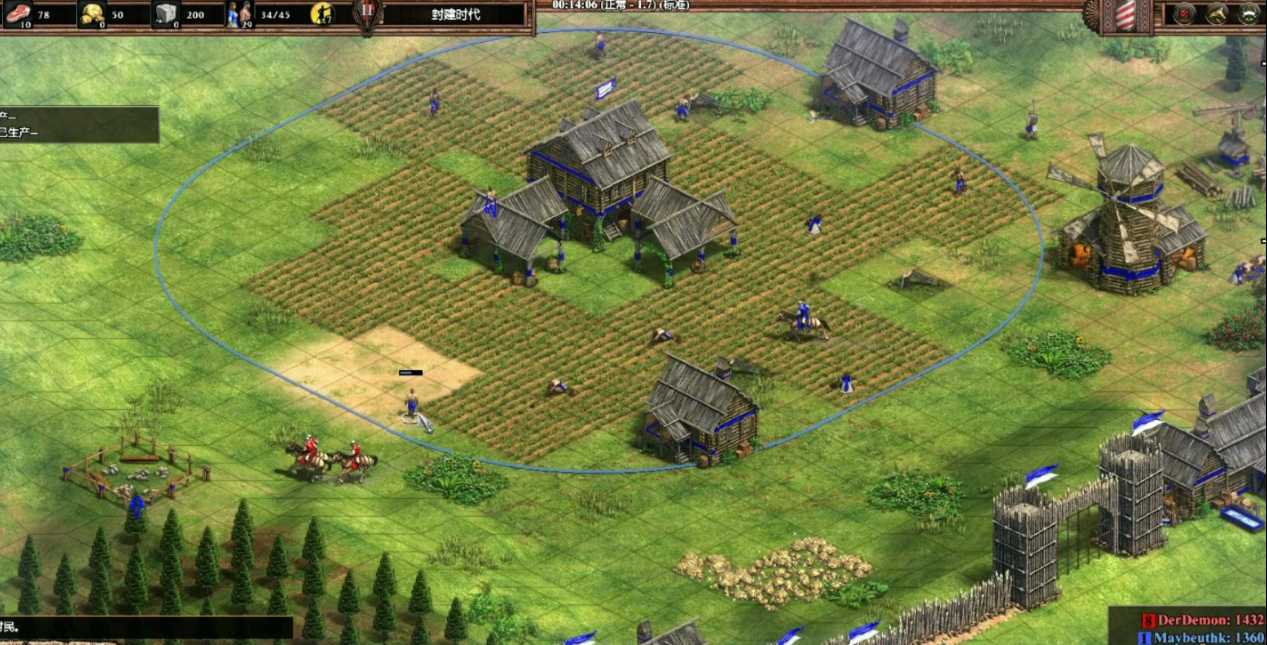 帝国时代2种田技巧怎么用