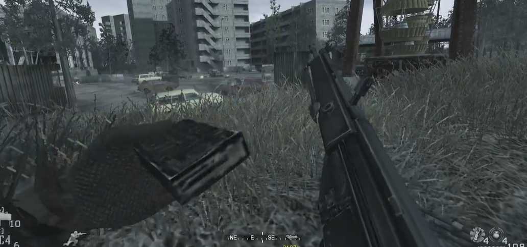 使命召唤4弹无虚发怎么过