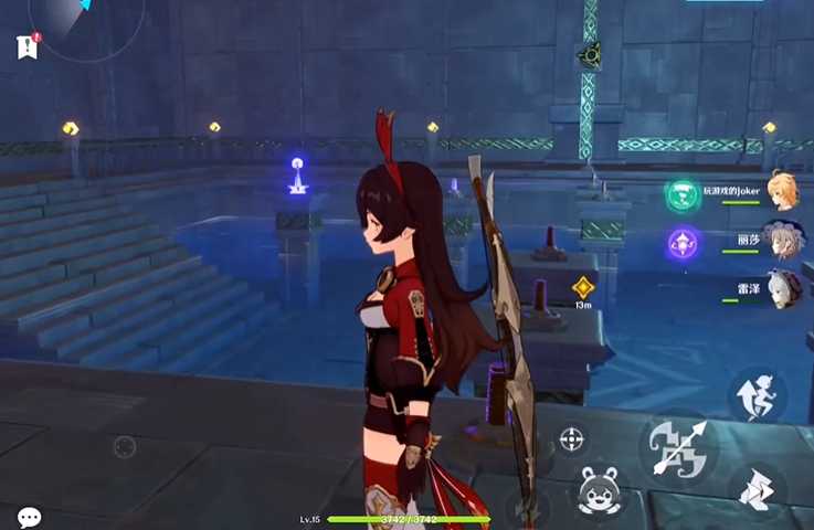 原神如何飞过怪鸟的断崖