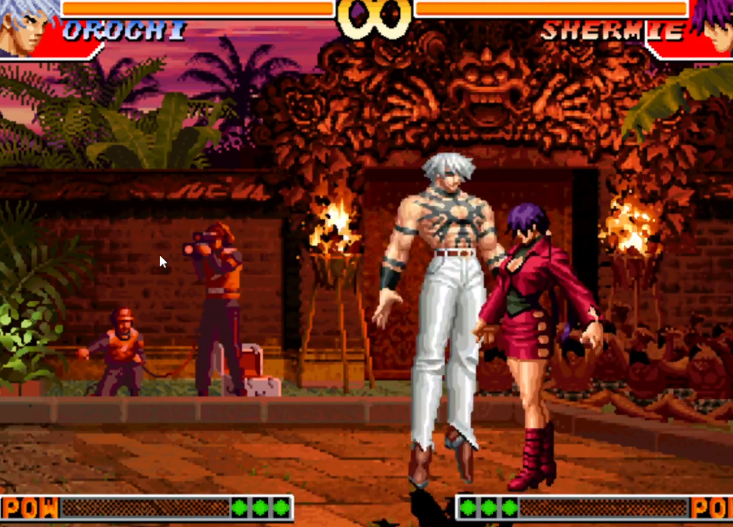 拳皇97大蛇怎么放阳光