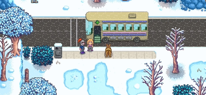 星露谷物语巴士怎么修比较好