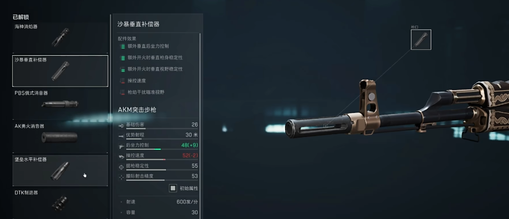 三角洲行动配件怎么配