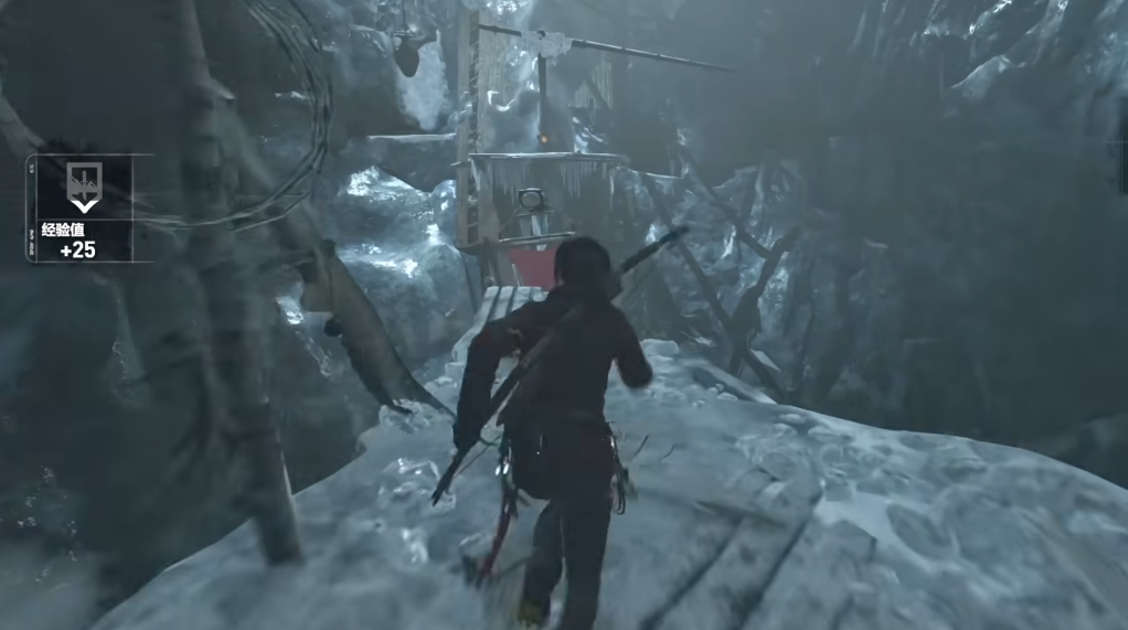 古墓丽影崛起主线冰船怎么过