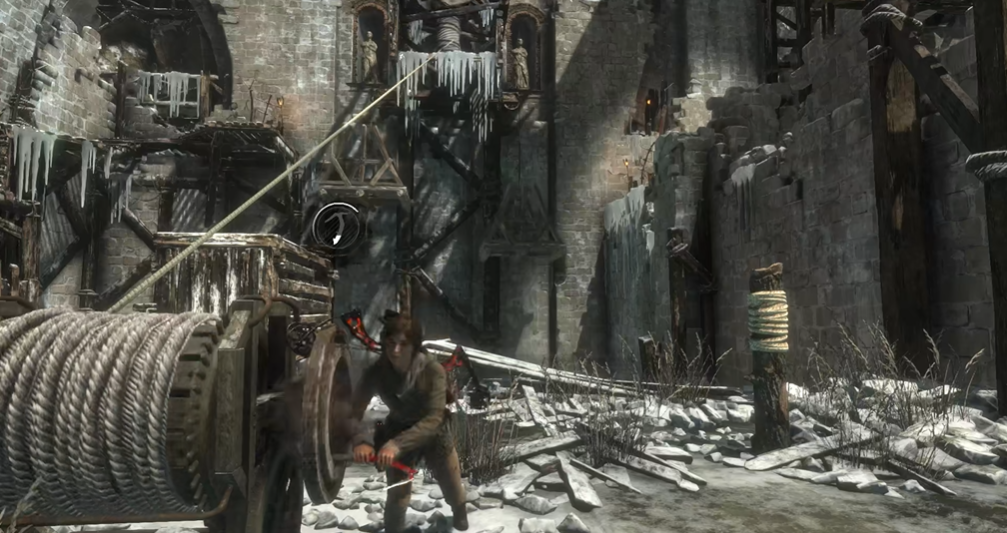 古墓丽影崛起怎么过邪恶溪谷